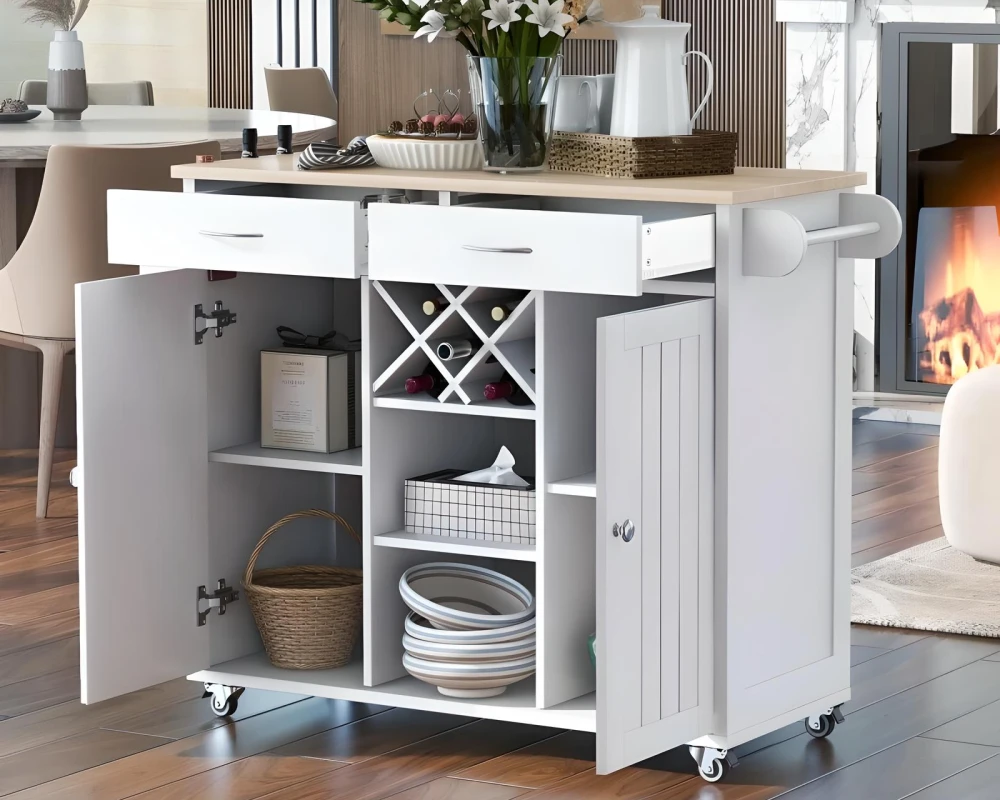 small portable kitchen island